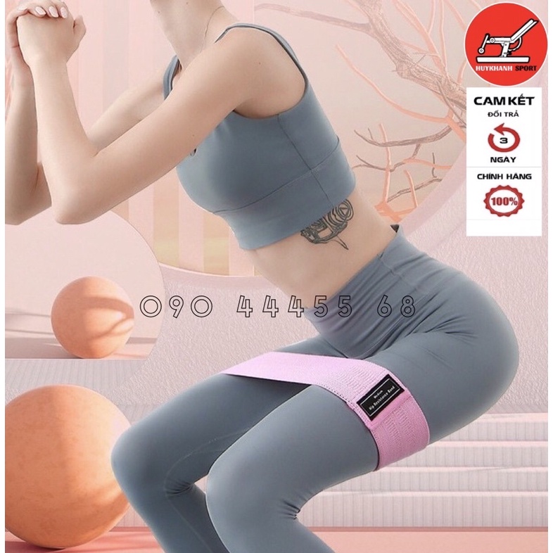 Dây Mini Band Đàn Hồi Kháng Lực Tập Mông Chân Đùi Loại Chuyên Gym & Yoga