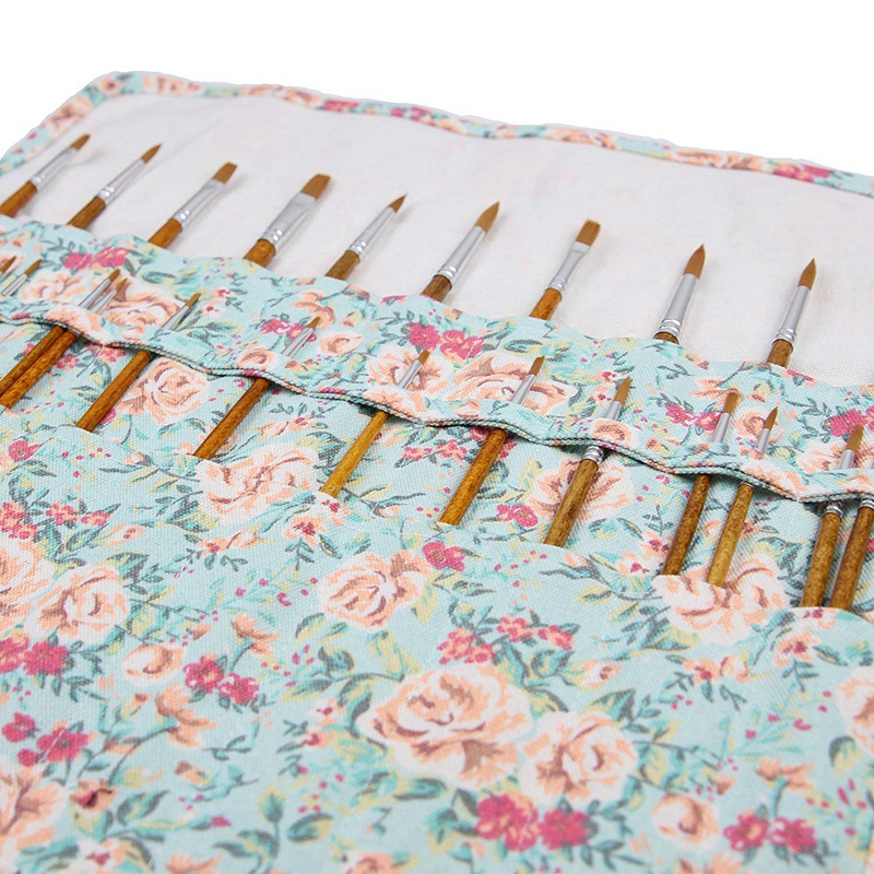 Túi Cuộn Đựng Bút 20 Ngăn Tiện Lợi Ốp