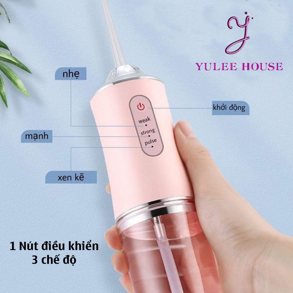 Máy Tăm Nước Oral Irrigator Cầm Tay, Tăm nước vệ sinh răng miệng cao cấp