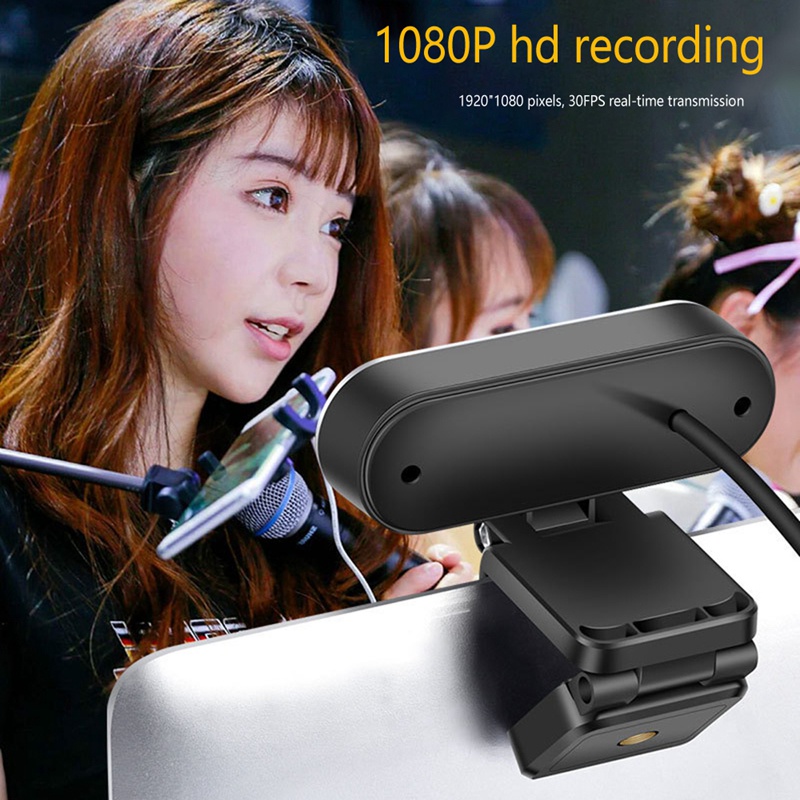 Camera Máy Tính 1080p Cổng Usb Độ Phân Giải Cao Phù Hợp Cho Gia Đình / Máy Tính