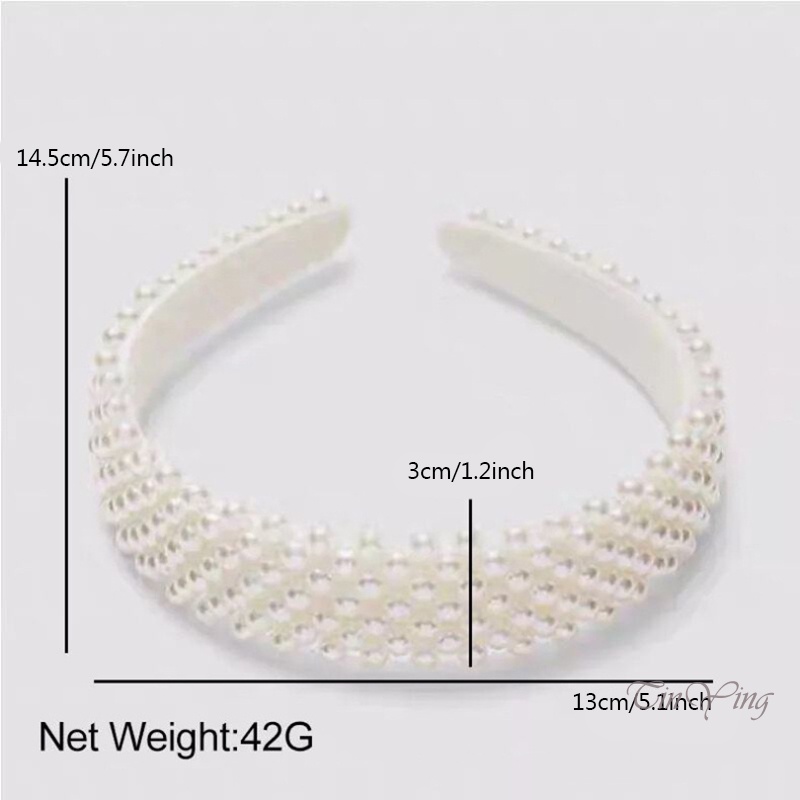 GETNOIVAS Cài tóc đính ngọc trai nhân tạo thời trang cho nữ