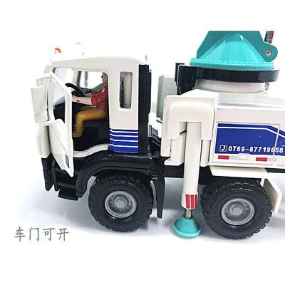 Tinh bang 1:50 Xe BƠM BÊ TÔNG nặng Xe Tải Cẩu xi măng xe tải hợp kim xe mô phỏng Kỹ Thuật mô hình