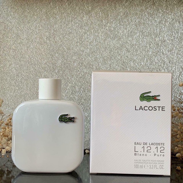 Nước Hoa Nam Lacoste L.12.12 Blanc (White) EDT Test (5ml/10ml/20ml)