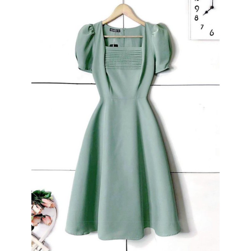 ảnh chụp thật bán sỉ ĐẦM XOÈ CAO CẤP VẢI LỤA THƯỢNG HẢI DÀY KHÔNG NHĂN CAO CẤP  SIZE S.M.L.XL.XXL 40-70KG | BigBuy360 - bigbuy360.vn