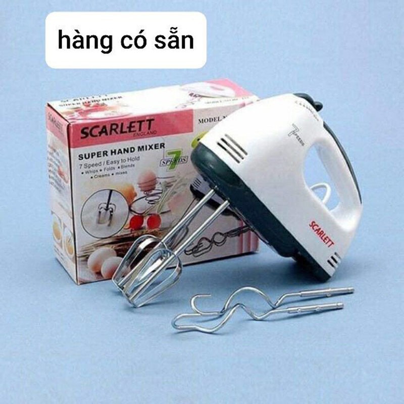 Máy Đánh Trứng Cầm Tay Mini Cao Cấp Với 7 Tốc Độ Cực Mạnh -Violet_Store