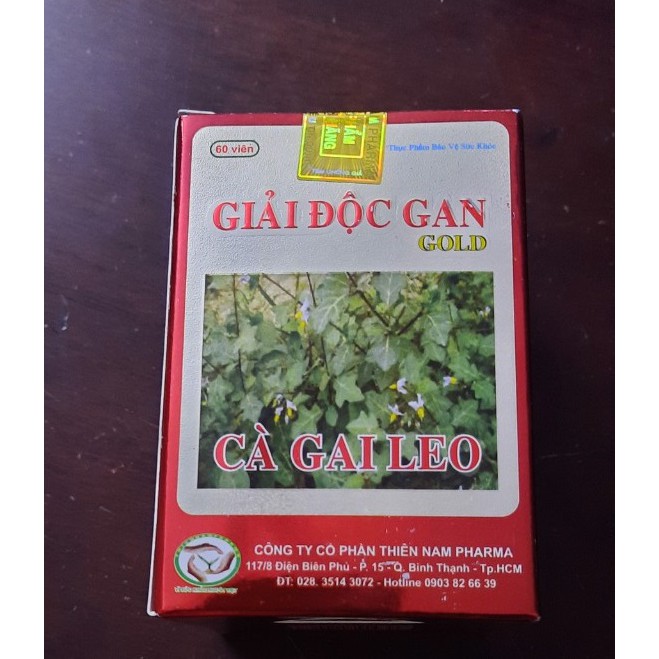 Giải độc gan Gold giúp giải độc gan