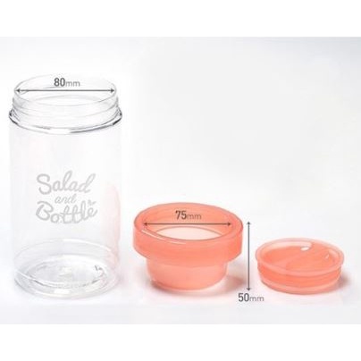 Set 4 bình đựng nước sốt 1L x 4p màu sắc xinh xắn