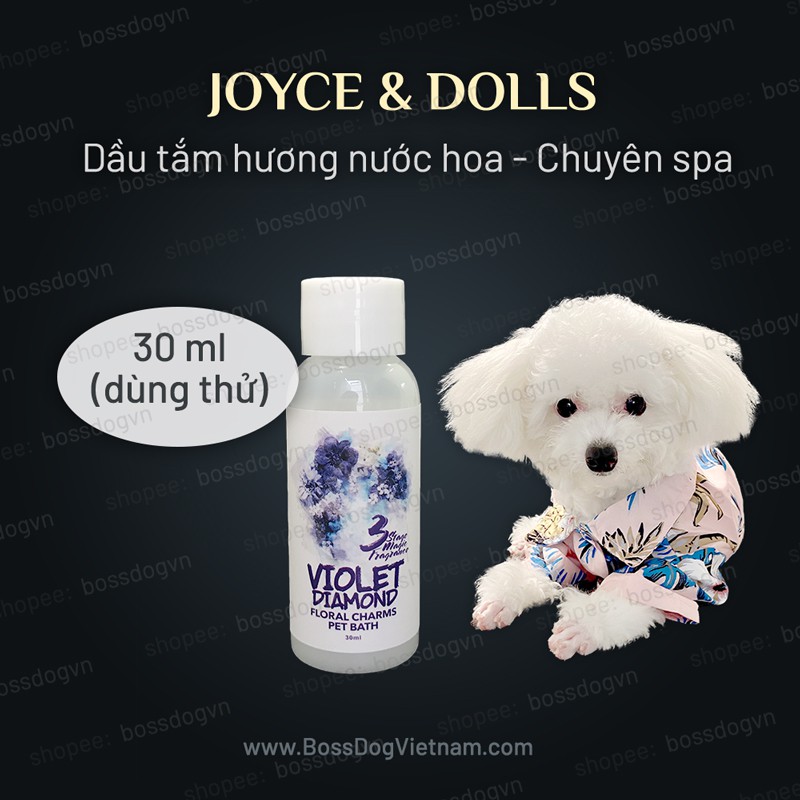 Dầu tắm cho chó Joyce & Dolls - Chuyên spa | BossDog