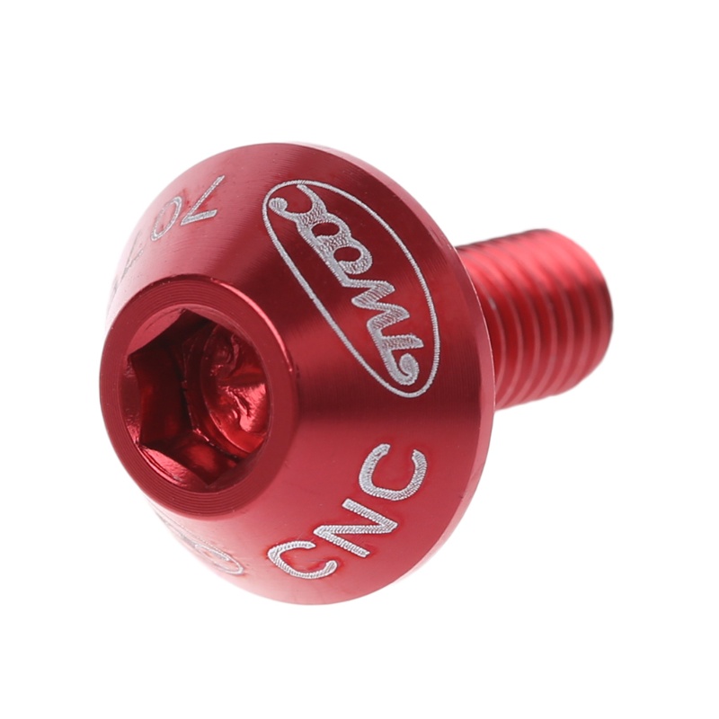 Bộ 2 Ốc Vít Hợp Kim Nhôm M5 X 10Mm Gắn Bình Nước Cho Xe Đạp Mới