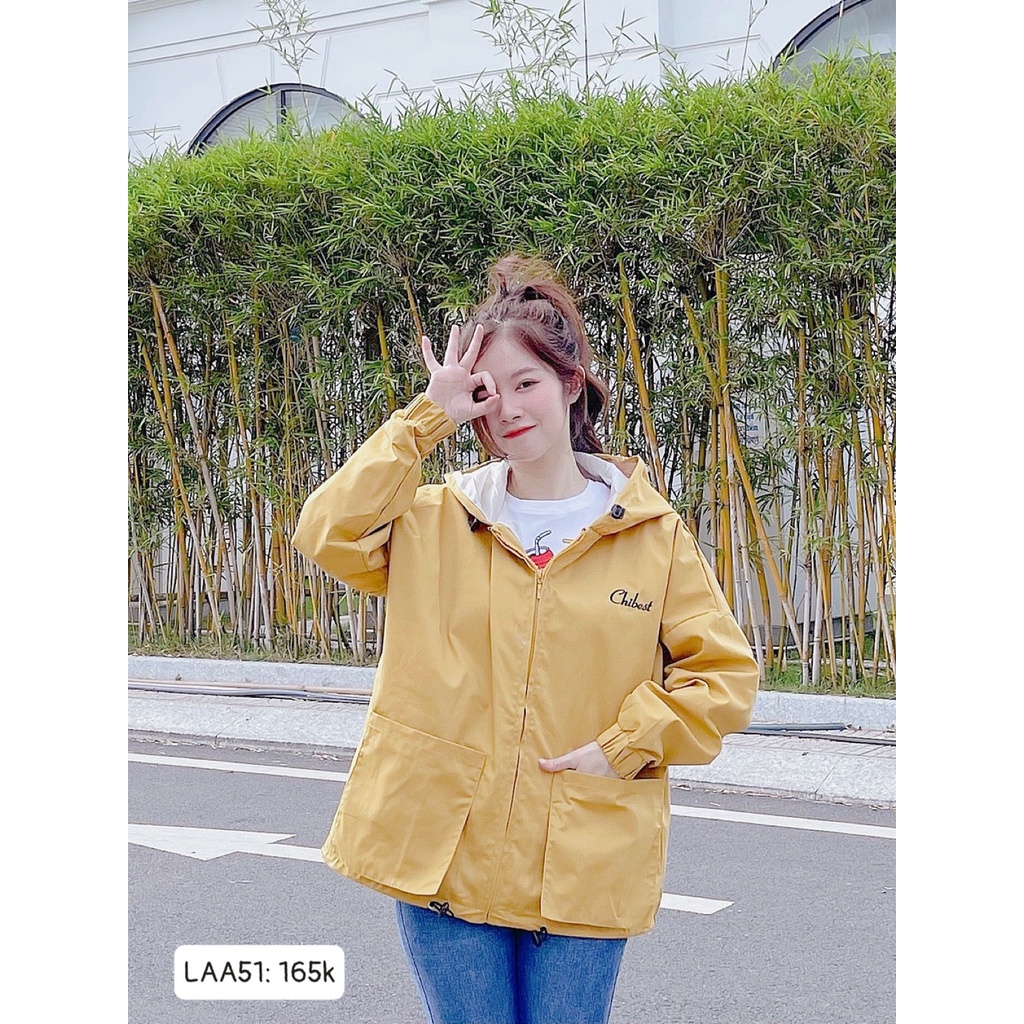 (Mẫu mới- Freeship) Áo khoác kaki 2 túi rời_LAA51