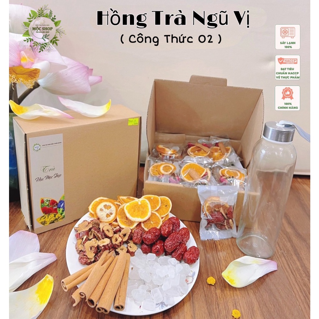 Hồng Trà Cam Quế(set hộp 15 & 30 gói)Tăng sức đề kháng, giữ ấm, đẹp da, thanh lọc, chống lão hoá