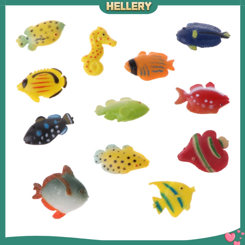 Bộ Đồ Chơi Mô Hình Sinh Vật Biển Bằng Nhựa Cho Bé
