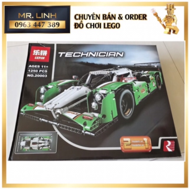 Đồ chơi lắp ráp xếp hình Lepin 20003 - Xe đua 24 giờ