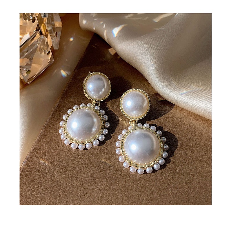 Bông tai s925 dáng dài phong cách Hàn Quốc cao cấp thời trang