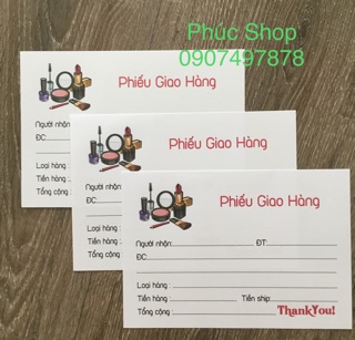 ☘️Phiếu Ship hàng Cute
