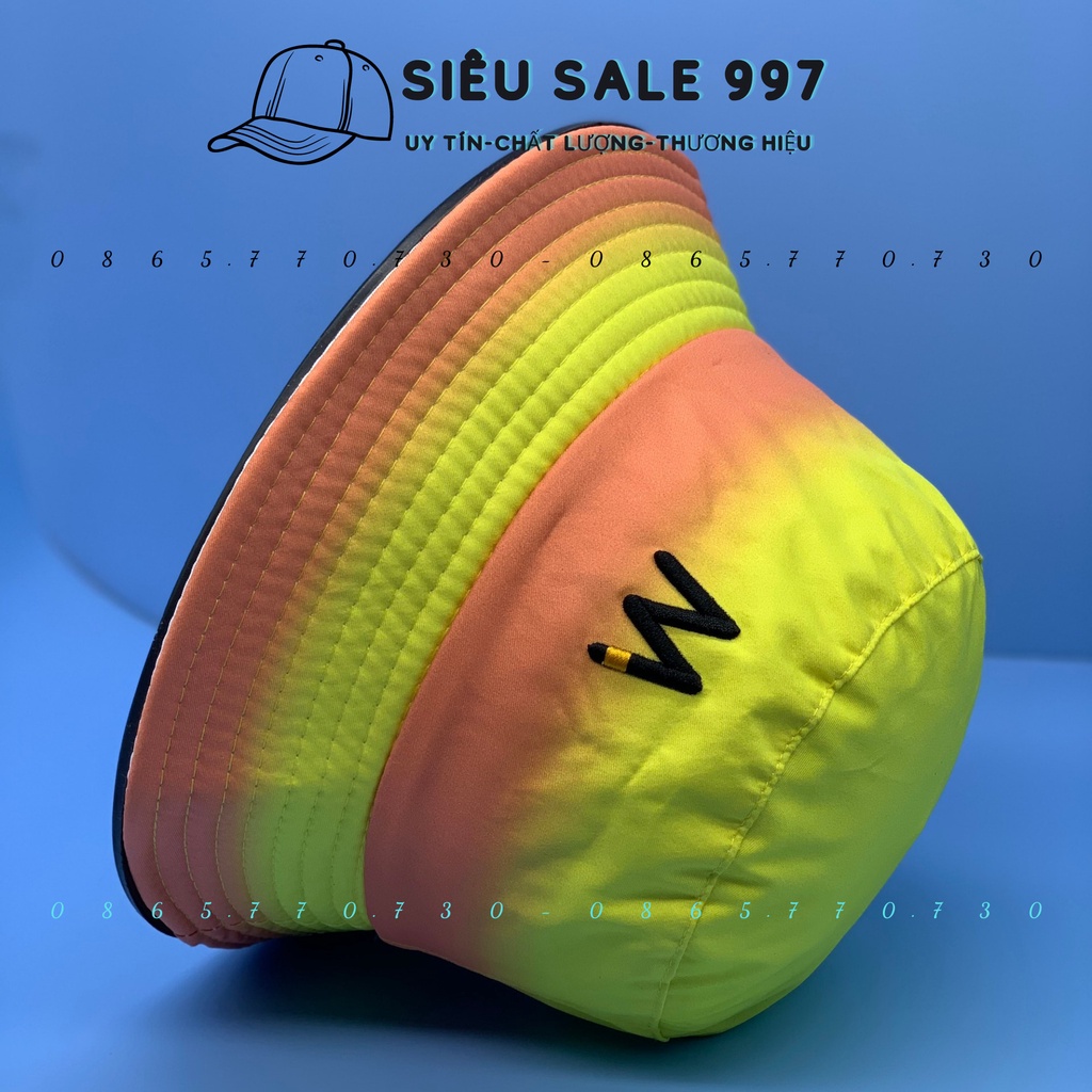 MŨ BUCKET M LOANG MÀU CÁ TÍNH THỜI TRANG NAM NỮ HOT TREND HÀN QUỐC