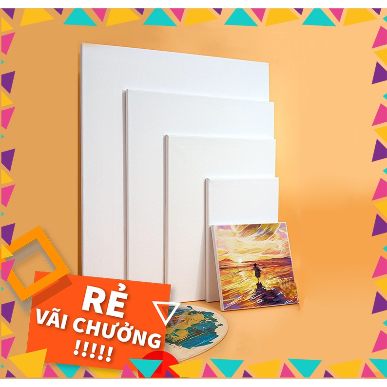 Toan vẽ tranh ,sơn dầu , sơn axilic , màu nước  [ 9 SIZE ] kích thước 10*10 ~ 30*40
