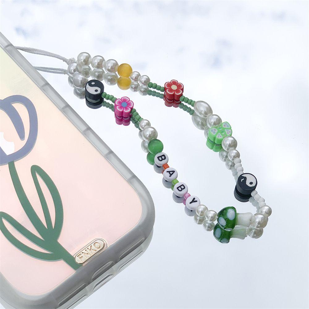 Dây Chuỗi Hạt Nhiều Màu Chống Thất Lạc Gắn Điện Thoại Tiện Dụng