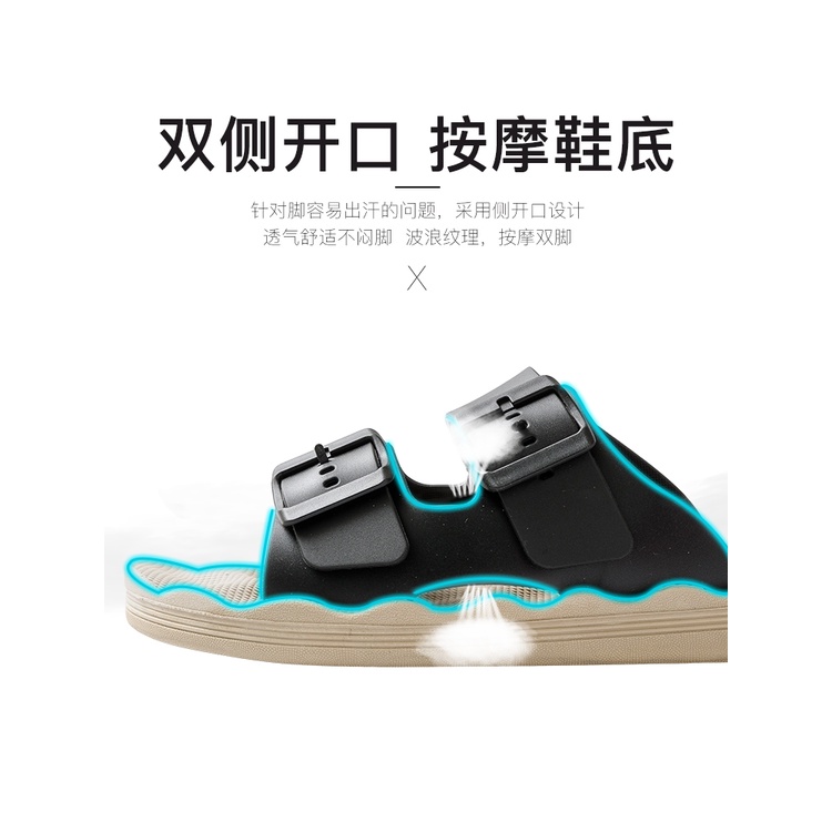Dép Sandal Thể Thao Đế Mềm Chống Trượt Thời Trang Mùa Hè Dành Cho Nam