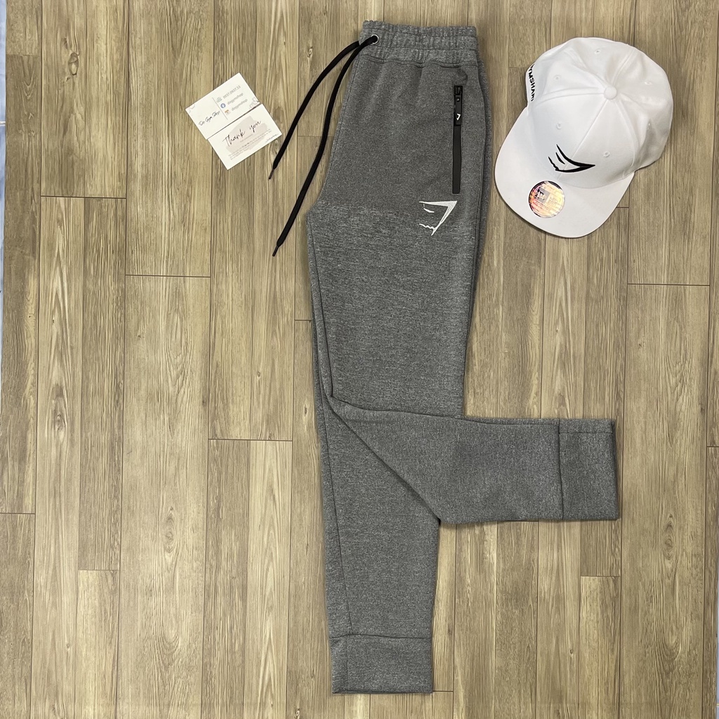 Quần dài thể thao nam DO GYM SHOP thun poly 4 chiều thoáng mát, logo thêu chắc chắn