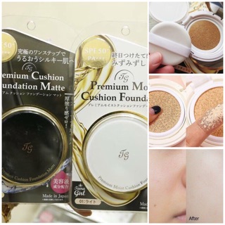 Phấn nước premium moist cushion foundation tiara girl spf 50+/ pa+++