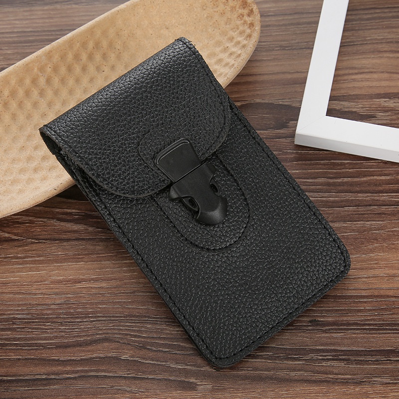 Túi Da Pu Đựng Điện Thoại 7 Inch Đeo Hông Siêu Mỏng Đa Năng