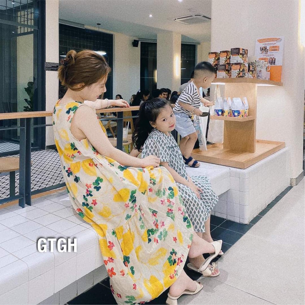 Váy bầu đuôi cá thiết kế dự tiệc  mùa hè, siêu mát Thấm Mồ Hôi Tốt, đầm bầu Freesize từ 45 đến 70Kg