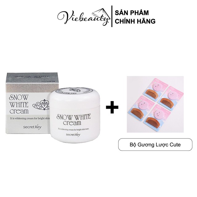 Kem Dưỡng Trắng Da Toàn Thân Secret Key Snow White Cream 50gr - Viebeauty