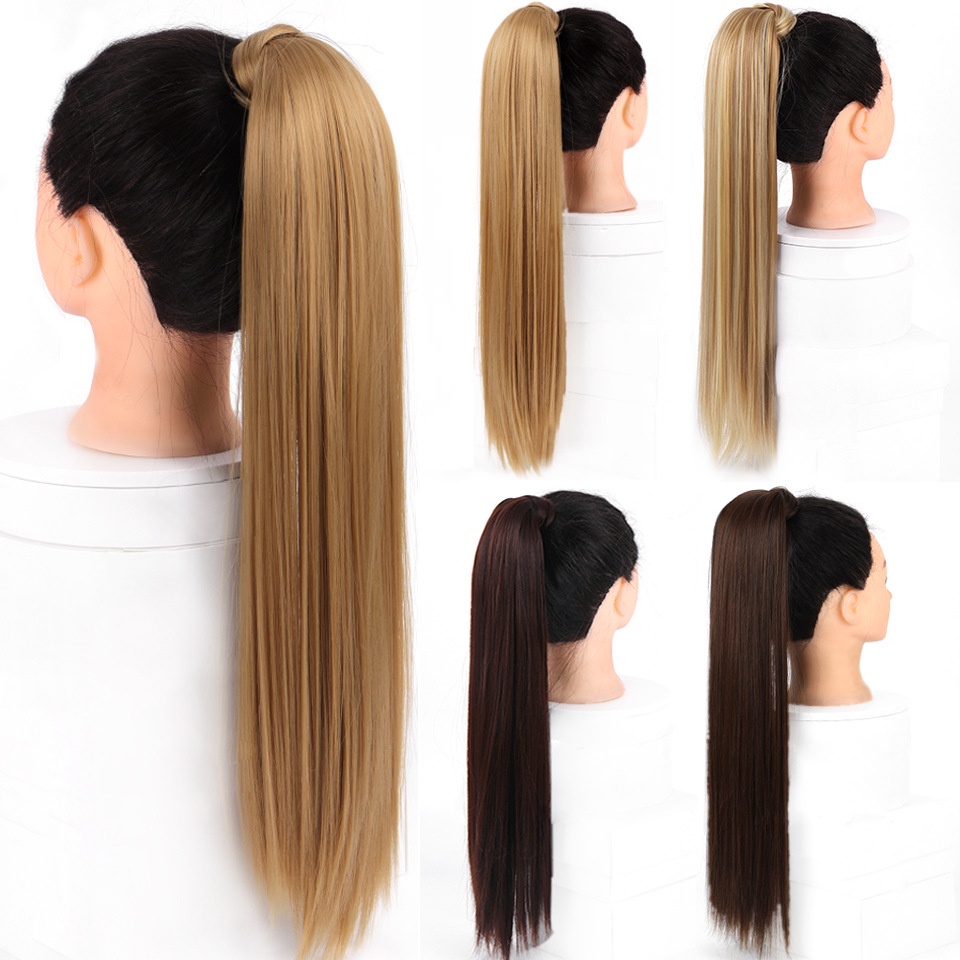 Tóc giả WIGSIN cột đuôi ngựa 60.96 cm nối giúp nối tạo độ phồng dày thời trang