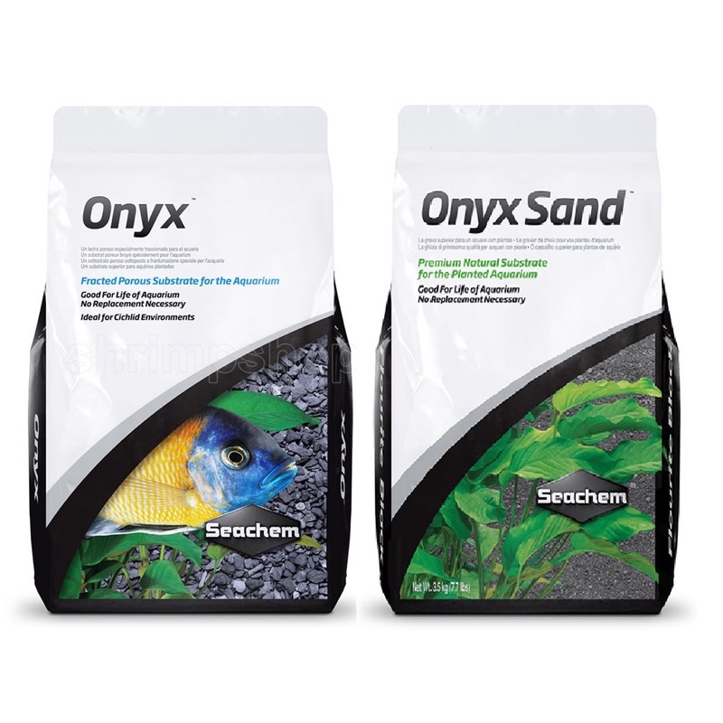 Nền Seachem Onyx / Onyx Sand | Nền Tăng PH Cao Dùng Làm Hồ Tép Sula, Hồ Cá Chuyên Dụng