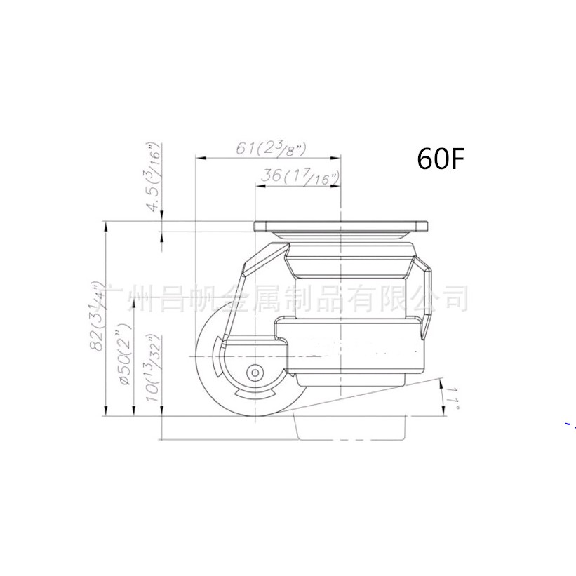 Bánh xe foot master | footmaster GD-40F | footmaster GD-60F | footmaster GD-80F