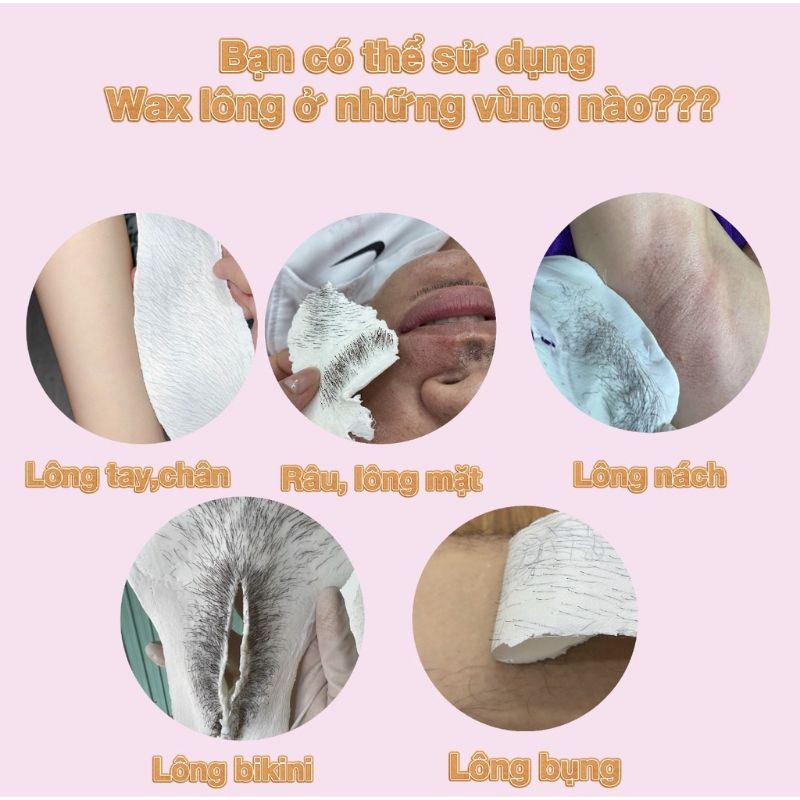 Sáp wax lông ,Triệt Lông Hương Dừa : thơm dịu ,không chất nhựa thông ,siêu bám lông - tặng 2 que gỗ