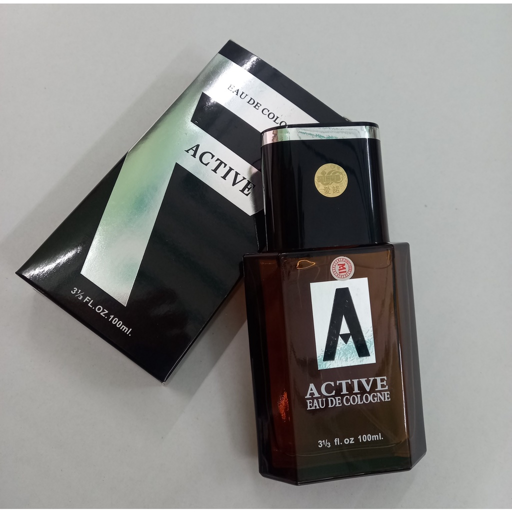 Nước hoa nam Active Eau de cologne Đen For Men 100ml