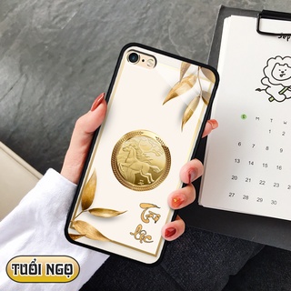 Ốp lưng kính 3D 12 con giáp - iphone 6,6s