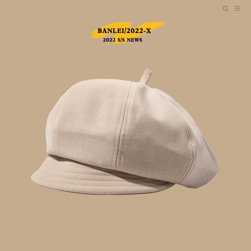 Mũ Beret Phong Cách Retro Nhật Bản Thời Trang Cho Nữ