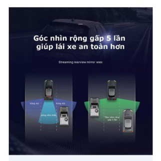 Camera hành trình dạng gương chiếu hậu Acumen D10+ tặng thẻ nhớ 16gb và đầu đọc thẻ | BigBuy360 - bigbuy360.vn