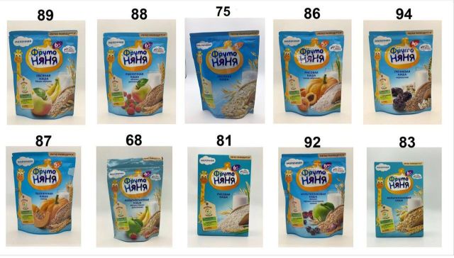  (Date 2022) BỘT ĂN DẶM FRUTO NGA GÓI 200G