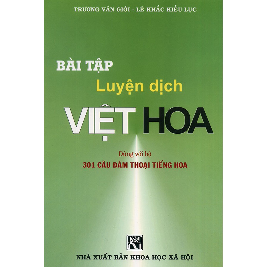 Sách - Bài tập luyện dịch Việt Hoa (khổ lớn)