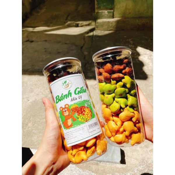 Bánh Gấu mix vị thơm ngon bổ dưỡng