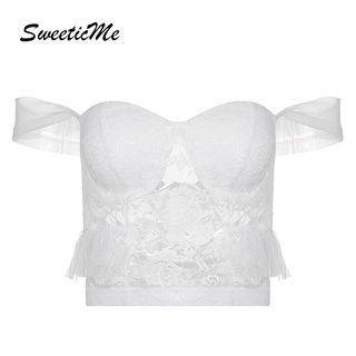 Áo ren lưới mới của phụ nữ sweeticme