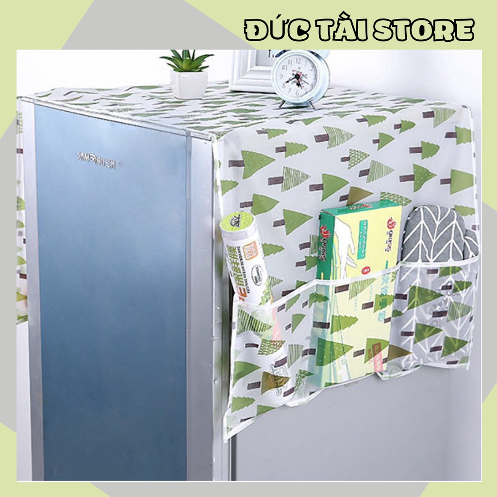Khăn phủ tủ lạnh chống bụi mẫu mới 1167 Đức Tài