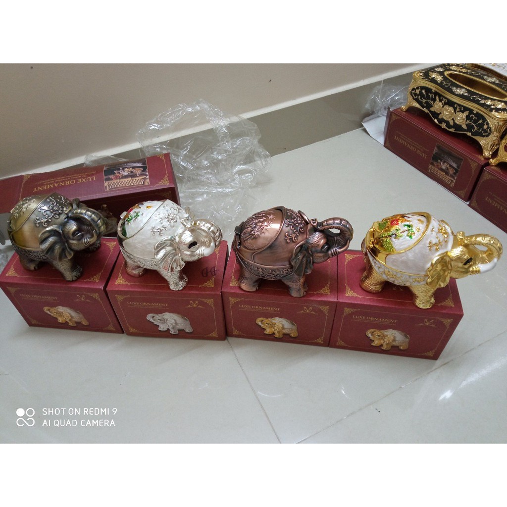 Gạc tàn thuốc Voi Sang Trọng (4 Màu)
