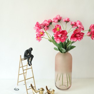 Hoa anh túc 53cm Trang trí sự kiện, tiệc cưới, nội thất, phụ kiện chụp ảnh Hoa giả nhân tạo