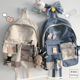SẴN 1 SỐ MÀU | BALO ĐI HỌC PHONG CÁCH HÀN QUỐC SIÊU CUTE VỪA A4