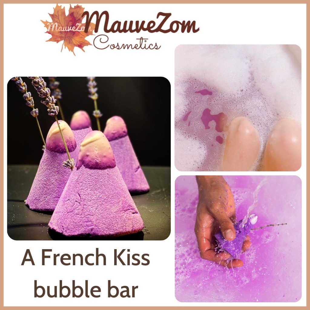 Bánh tạo bọt bồn tắm A French Kiss bubble bar - LUSH