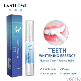 LANTHPOME Teeth Whitening Products Teeth Whitening Pen Dental Teeth Whitening Gel Pen Tooth Cleaning PenLàm trắng răng techo