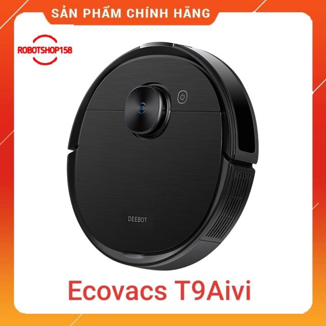 [Mã ELHA10 giảm 6% đơn 5TR] Robot hút bụi lai nhà Ecovacs Deboot T9 Aivi Lực hút max 3000PATặng App Ecovacs Home