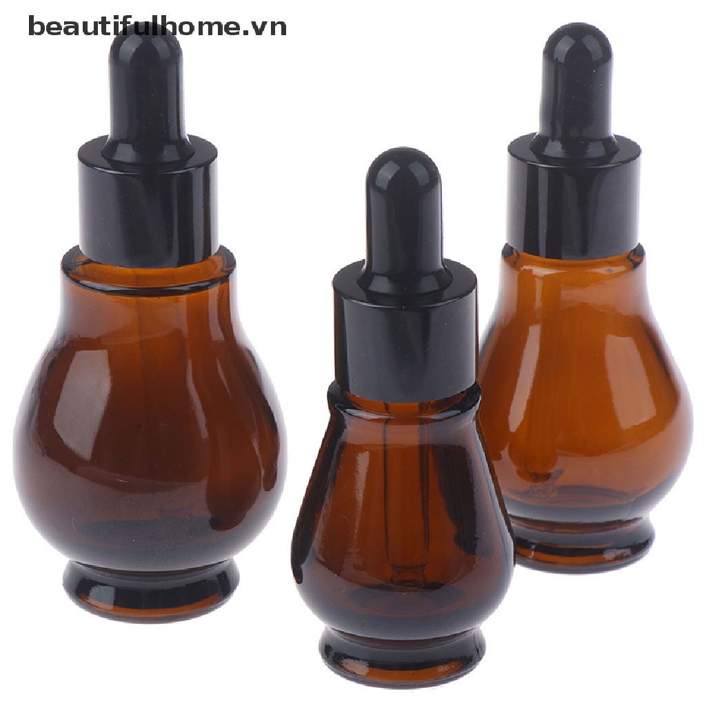 Lọ Thủy Tinh Rỗng 10 / 20 / 30ml Đựng Tinh Dầu Tiện Dụng