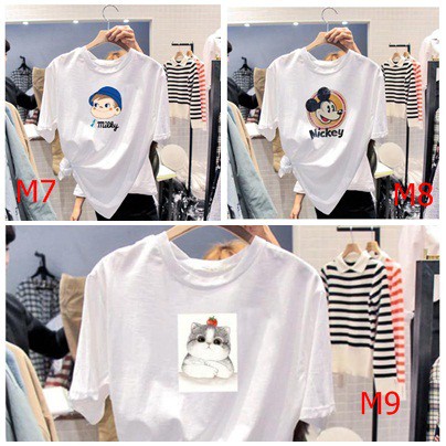 Áo phông mickey tay ngắn