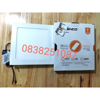  Bóng đèn led âm trần downlight 12W vuông - ánh sáng trắng